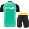 Mens Brazil Short Training Suit Jordan Green 2026-jerseyio