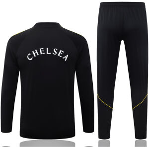 Mens Chelsea Black Training Suit 2026/27