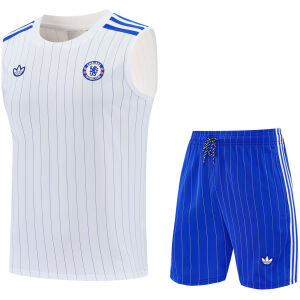 Mens Chelsea Singlet Suit White 2025/26-jerseyio