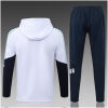 Kids Argentina White Hoodie Jacket + Pants Training Suit 2026