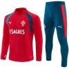 Mens Portugal Training Suit Red 2026-jerseyio