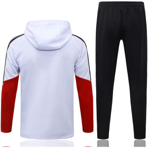 Mens Germany White Hoodie Jacket + Pants Training Suit 2026