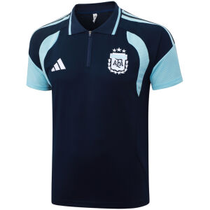 Mens Argentina Polo Shirt Navy 2026-jerseyio