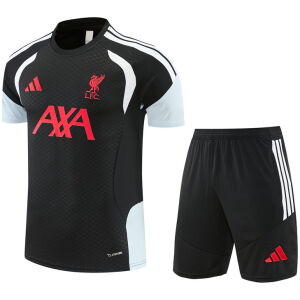 Mens Liverpool Short Black Training Suit 2026/27