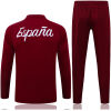 Kids Spain Training Suit Burgundy 2026-jerseyio