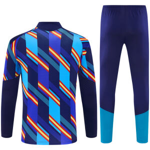 Mens Spain Training Suit Blue 2026-jerseyio