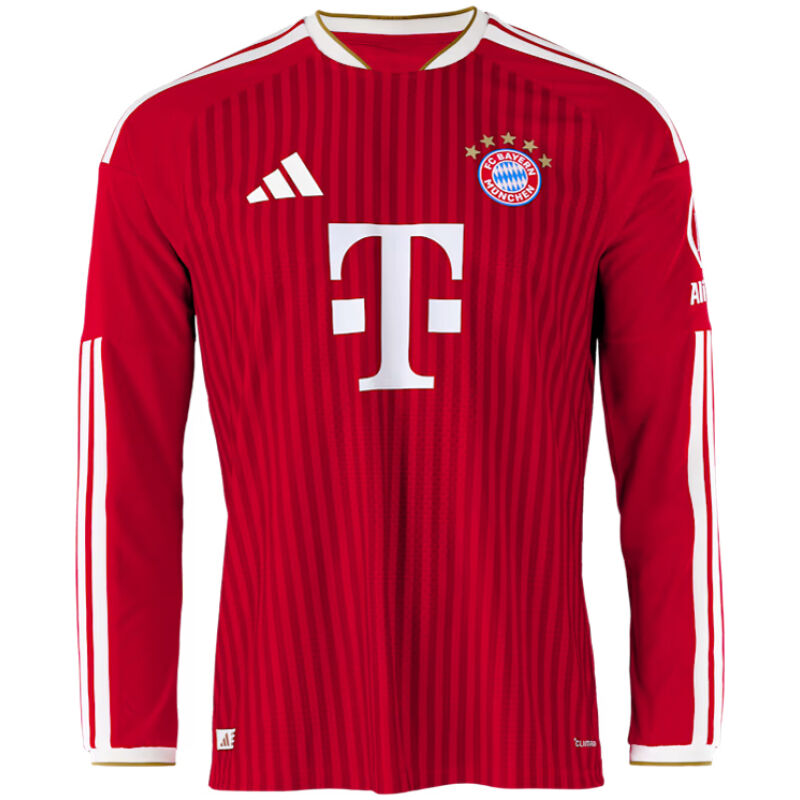 Mens Bayern Munich Home Authentic Long Sleeve – Match Jersey 2026/27