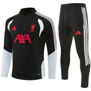 Mens Liverpool Black Training Suit 2026/27