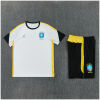 Kids Brazil Short Training Suit Jordan White 2026-jerseyio