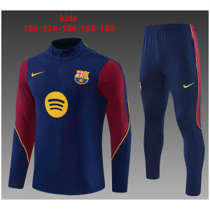 Kids Barcelona Royal Training Suit 2026/27