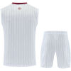 Mens Arsenal Singlet Suit White 2025/26-jerseyio