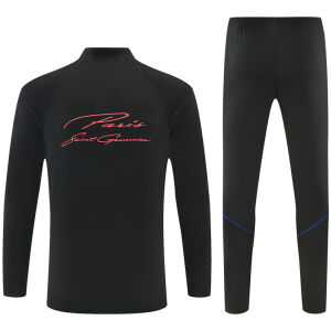 Mens PSG Training Suit Black 2026/27-jerseyio