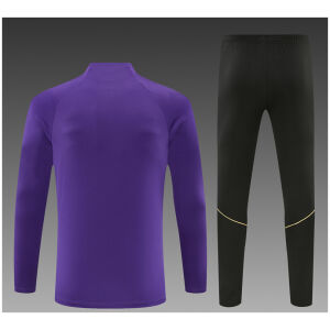 Kids Barcelona Purple Training Suit 2026/27