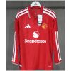 Mens Manchester United Home Authentic Long Sleeve – Match Jersey 2026/27