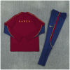 Kids Barcelona Training Suit Burgundy 2026/27-jerseyio