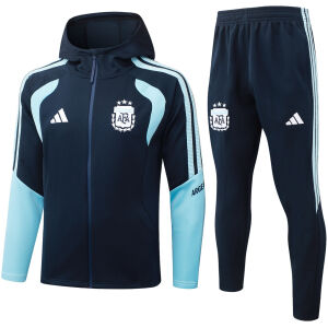 Mens Argentina Hoodie Jacket + Pants Training Suit Navy 2026-jerseyio Mens Argentina Hoodie Jacket + Pants Training Suit Navy 2026-jerseyio