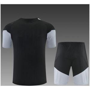 Kids Spain Short Training Suit Black 2026-jerseyio