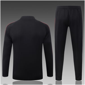 Kids Manchester United Black Training Suit 2026/27