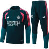 Mens Real Madrid Training Suit Dark Green 2026/27