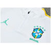 Mens Brazil x Jordan Training Suit White 2026-jerseyio