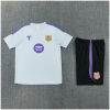 Kids Barcelona Short Light Grey Training Suit 2026/27