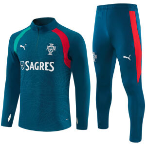 Mens Portugal Training Suit Green 2026-jerseyio