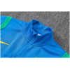 Mens Brazil Jacket + Pants Training Suit Blue 2026-jerseyio