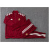Kids Spain Jacket + Pants Training Suit Burgundy 2026-jerseyio