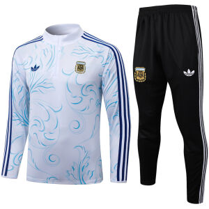 Mens Argentina White Training Suit 2026 Mens Argentina White Training Suit 2026