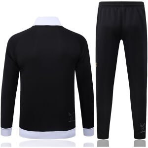 Mens Juventus Black Jacket + Pants Training Suit 2026/27