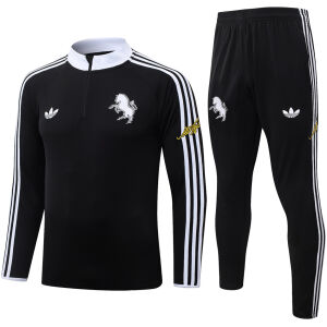 Mens Juventus Black Training Suit 2026/27