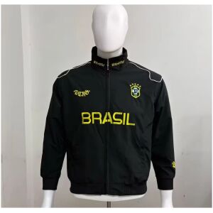 Mens Brazil All Weather Windrunner F1 Black Jacket 2026