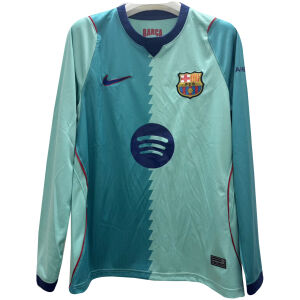 Mens Barcelona Third Long Sleeve Jersey 2026/27