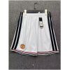 Mens Manchester United Home White Shorts 2026/27-jerseyio