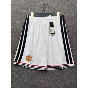 Mens Manchester United Home White Shorts 2026/27-jerseyio