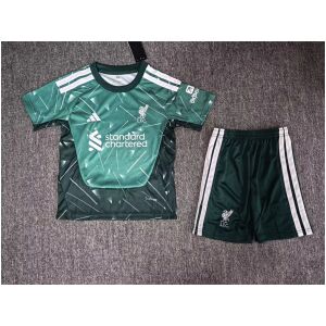 Kids Liverpool Goalkeeper Jersey Green 2026/27