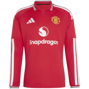Mens Manchester United Home Authentic Long Sleeve – Match Jersey 2026/27