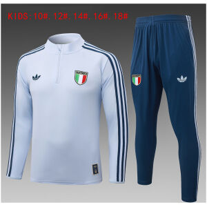 Kids Italy Light Blue Training Suit 2026 Kids Italy Light Blue Training Suit 2026