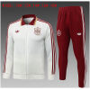 Kids Spain Jacket + Pants Training Suit Beige 2026-jerseyio