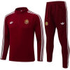 Mens Spain Training Suit Burgundy 2026-jerseyio