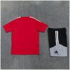 Kids Spain Short Training Suit Red 2026-jerseyio