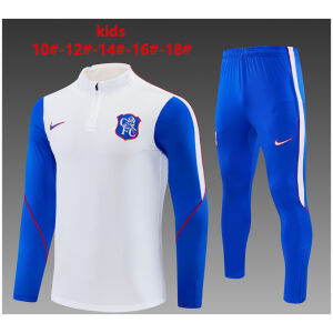 Kids Chelsea White Training Suit 2026/27