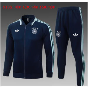 Kids Germany Royal Jacket + Pants Training Suit 2026 Kids Germany Royal Jacket + Pants Training Suit 2026