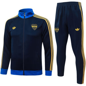 Mens Boca Juniors Royal Jacket + Pants Training Suit 2026/27