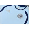Mens Ajax Short Training Suit Light Blue 2026/27-jerseyio