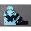 Kids Argentina Light Blue Hoodie Jacket + Pants Training Suit 2026