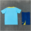 Mens Barcelona Short Training Suit Blue 2025/26