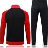 Mens River Plate Black Jacket + Pants Training Suit 2026/27