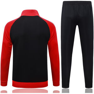 Mens River Plate Black Jacket + Pants Training Suit 2026/27