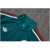 Mens Mexico Dark Green Jacket + Pants Training Suit 2026